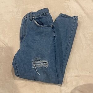 Levi's Light Blue Mom Jeans - SilverTab